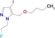 5-(butoxymethyl)-1-(2-fluoroethyl)-4-iodo-1H-pyrazole