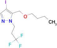 5-(butoxymethyl)-4-iodo-1-(3,3,3-trifluoropropyl)-1H-pyrazole