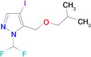 1-(Difluoromethyl)-4-iodo-5-(isobutoxymethyl)-1H-pyrazole