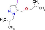 4-iodo-5-(isobutoxymethyl)-1-isobutyl-1H-pyrazole