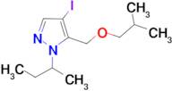 1-sec-butyl-4-iodo-5-(isobutoxymethyl)-1H-pyrazole