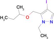 5-(sec-butoxymethyl)-1-ethyl-4-iodo-1H-pyrazole