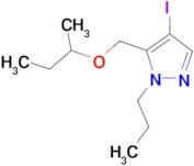 5-(sec-butoxymethyl)-4-iodo-1-propyl-1H-pyrazole