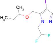 5-(sec-butoxymethyl)-1-(2,2-difluoroethyl)-4-iodo-1H-pyrazole