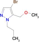 4-bromo-5-(methoxymethyl)-1-propyl-1H-pyrazole