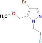 4-bromo-1-(2-fluoroethyl)-5-(methoxymethyl)-1H-pyrazole