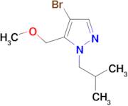 4-bromo-1-isobutyl-5-(methoxymethyl)-1H-pyrazole