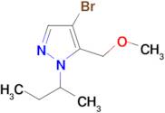 4-bromo-1-sec-butyl-5-(methoxymethyl)-1H-pyrazole