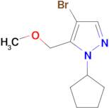 4-bromo-1-cyclopentyl-5-(methoxymethyl)-1H-pyrazole