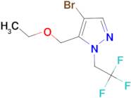 4-bromo-5-(ethoxymethyl)-1-(2,2,2-trifluoroethyl)-1H-pyrazole