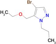 4-bromo-5-(ethoxymethyl)-1-propyl-1H-pyrazole