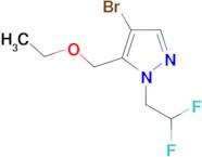 4-bromo-1-(2,2-difluoroethyl)-5-(ethoxymethyl)-1H-pyrazole