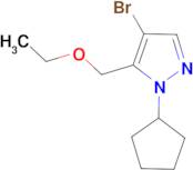 4-bromo-1-cyclopentyl-5-(ethoxymethyl)-1H-pyrazole