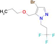 4-bromo-5-(propoxymethyl)-1-(3,3,3-trifluoropropyl)-1H-pyrazole