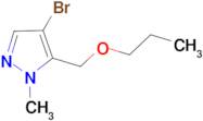 4-bromo-1-methyl-5-(propoxymethyl)-1H-pyrazole