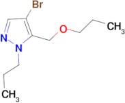 4-bromo-5-(propoxymethyl)-1-propyl-1H-pyrazole