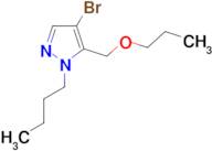 4-bromo-1-butyl-5-(propoxymethyl)-1H-pyrazole