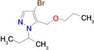 4-bromo-1-sec-butyl-5-(propoxymethyl)-1H-pyrazole