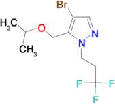 4-bromo-5-(isopropoxymethyl)-1-(3,3,3-trifluoropropyl)-1H-pyrazole