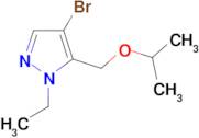 4-bromo-1-ethyl-5-(isopropoxymethyl)-1H-pyrazole