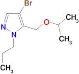 4-bromo-5-(isopropoxymethyl)-1-propyl-1H-pyrazole