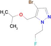 4-bromo-1-(2-fluoroethyl)-5-(isopropoxymethyl)-1H-pyrazole