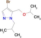 4-bromo-1-isobutyl-5-(isopropoxymethyl)-1H-pyrazole