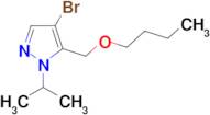 4-bromo-5-(butoxymethyl)-1-isopropyl-1H-pyrazole