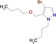 4-bromo-5-(butoxymethyl)-1-butyl-1H-pyrazole