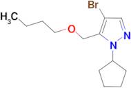 4-bromo-5-(butoxymethyl)-1-cyclopentyl-1H-pyrazole