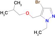 4-bromo-1-ethyl-5-(isobutoxymethyl)-1H-pyrazole