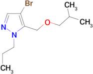 4-bromo-5-(isobutoxymethyl)-1-propyl-1H-pyrazole