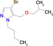 4-bromo-1-butyl-5-(isobutoxymethyl)-1H-pyrazole