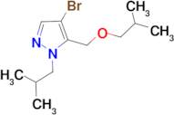 4-bromo-5-(isobutoxymethyl)-1-isobutyl-1H-pyrazole