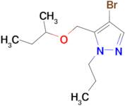 4-bromo-5-(sec-butoxymethyl)-1-propyl-1H-pyrazole