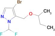 4-Bromo-5-(sec-butoxymethyl)-1-(difluoromethyl)-1H-pyrazole