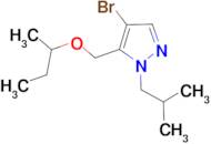 4-bromo-5-(sec-butoxymethyl)-1-isobutyl-1H-pyrazole