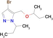 4-bromo-5-(sec-butoxymethyl)-1-sec-butyl-1H-pyrazole