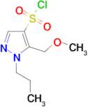 5-(methoxymethyl)-1-propyl-1H-pyrazole-4-sulfonyl chloride