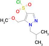 1-isobutyl-5-(methoxymethyl)-1H-pyrazole-4-sulfonyl chloride