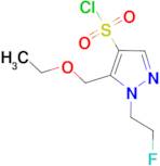 5-(ethoxymethyl)-1-(2-fluoroethyl)-1H-pyrazole-4-sulfonyl chloride