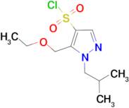 5-(ethoxymethyl)-1-isobutyl-1H-pyrazole-4-sulfonyl chloride