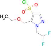 1-(2,2-difluoroethyl)-5-(ethoxymethyl)-1H-pyrazole-4-sulfonyl chloride