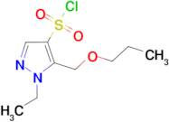 1-ethyl-5-(propoxymethyl)-1H-pyrazole-4-sulfonyl chloride