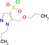 5-(propoxymethyl)-1-propyl-1H-pyrazole-4-sulfonyl chloride