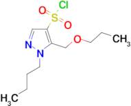 1-butyl-5-(propoxymethyl)-1H-pyrazole-4-sulfonyl chloride