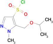 5-(isopropoxymethyl)-1-methyl-1H-pyrazole-4-sulfonyl chloride