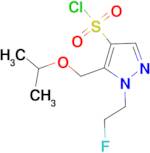 1-(2-fluoroethyl)-5-(isopropoxymethyl)-1H-pyrazole-4-sulfonyl chloride