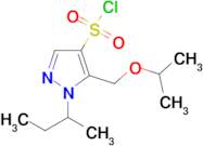 1-sec-butyl-5-(isopropoxymethyl)-1H-pyrazole-4-sulfonyl chloride