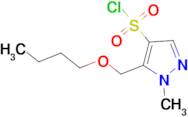 5-(butoxymethyl)-1-methyl-1H-pyrazole-4-sulfonyl chloride